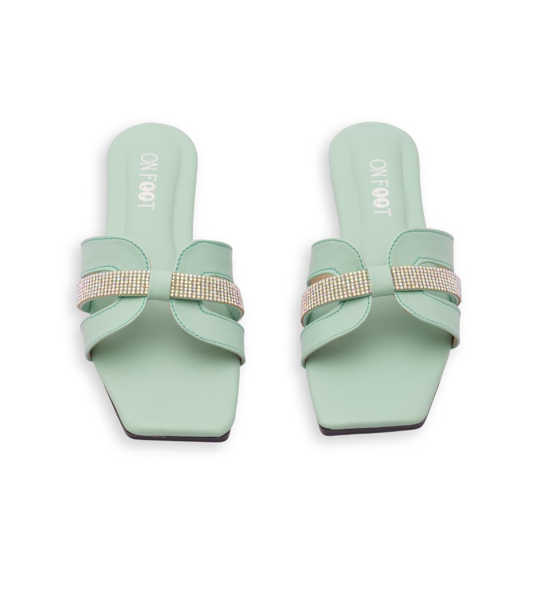 Women's Rexine fancy flats