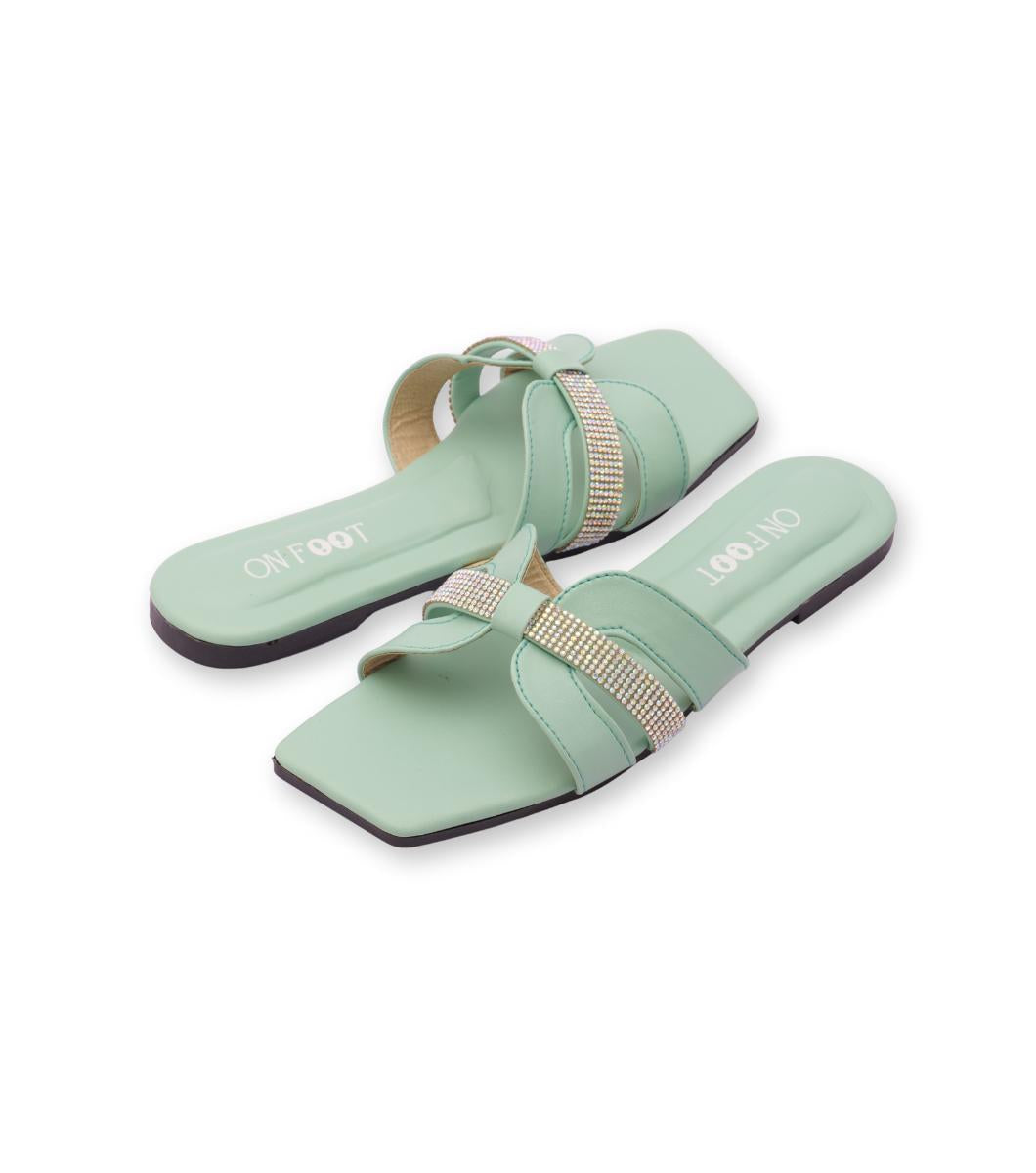 Women's Rexine fancy flats