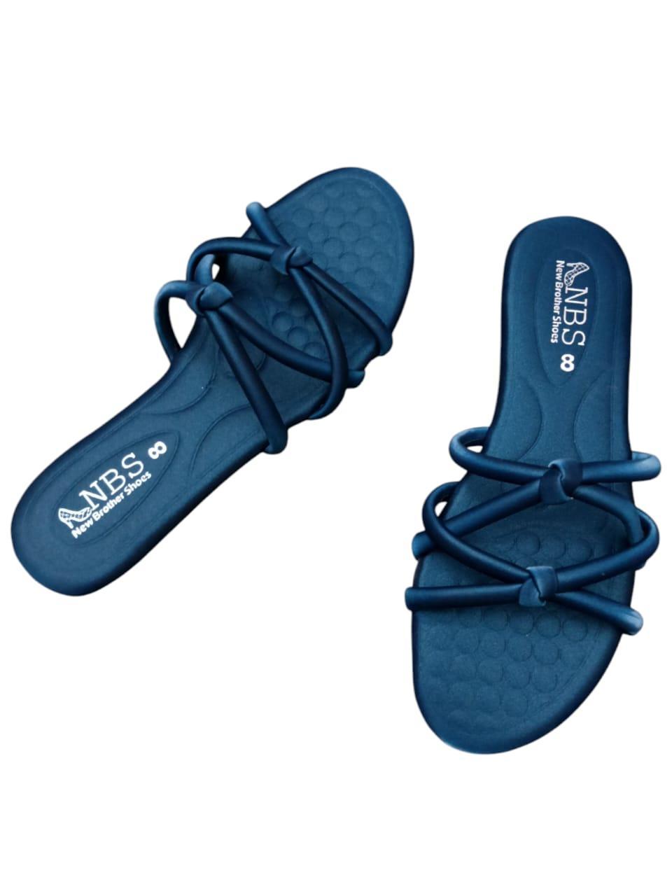 Stylish women's casual pvc flats 1 pair Available in a Multi size
