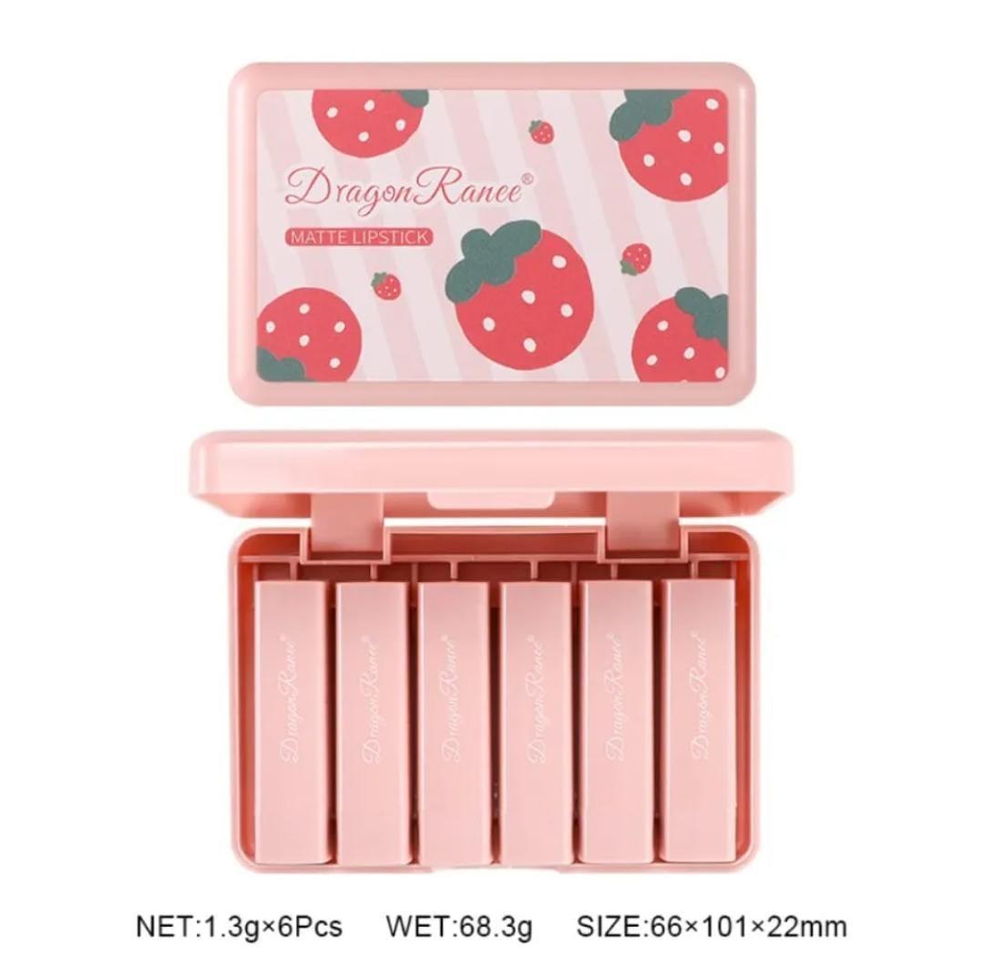 12 pcs high pigmented Matte Lipstick set bold colours for every occasion