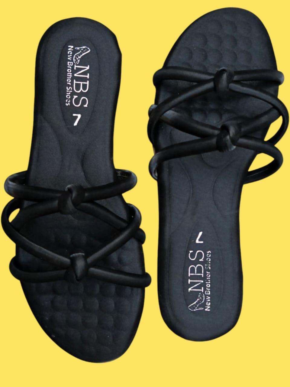 Stylish women's casual pvc flats 1 pair Available in a Multi size