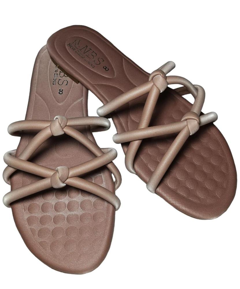 Stylish women's casual pvc flats 1 pair Available in a Multi size