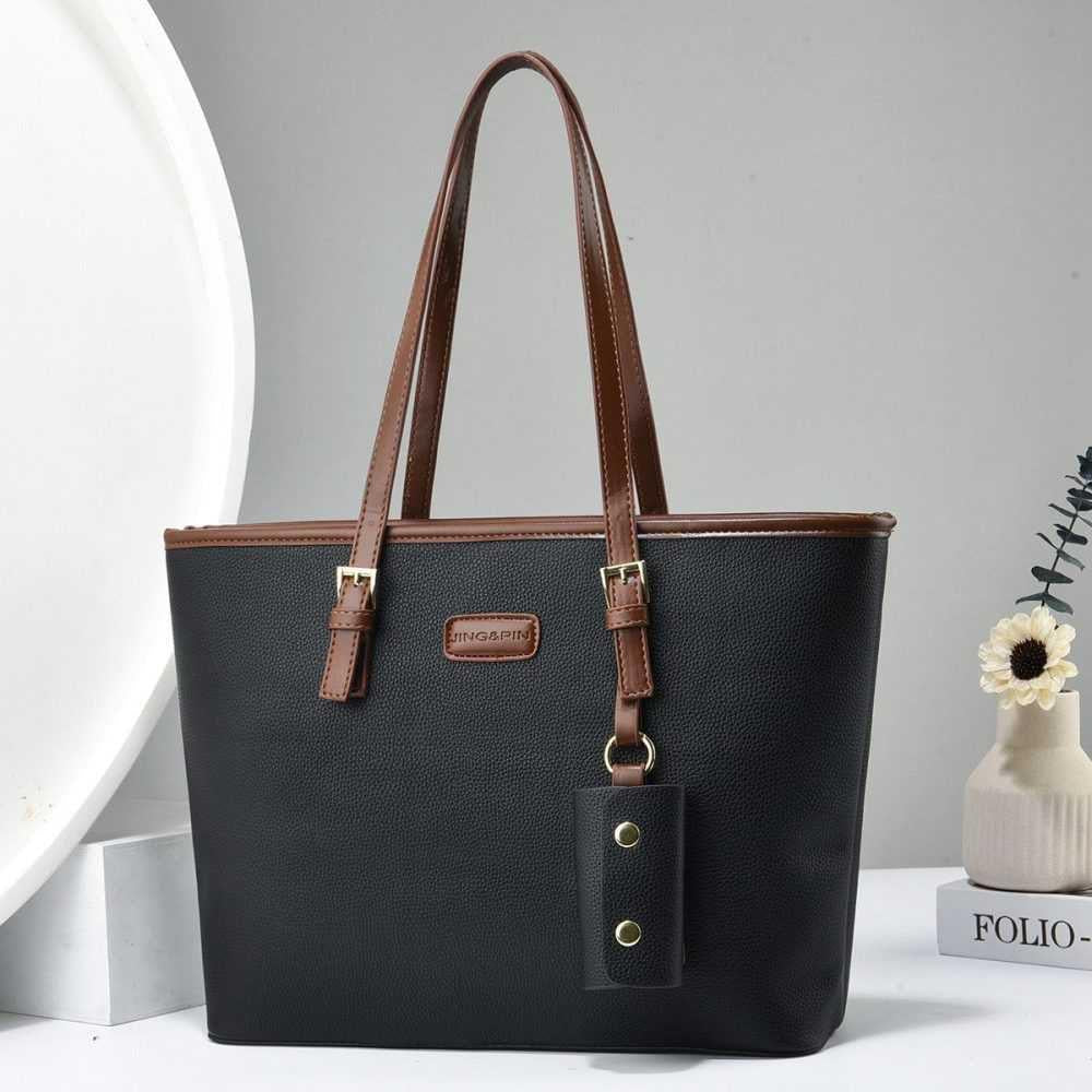 Women's Rexine plain tote hand beg