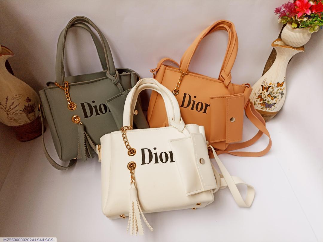Women's PU leather  printed hand beg stylish girls hand beg