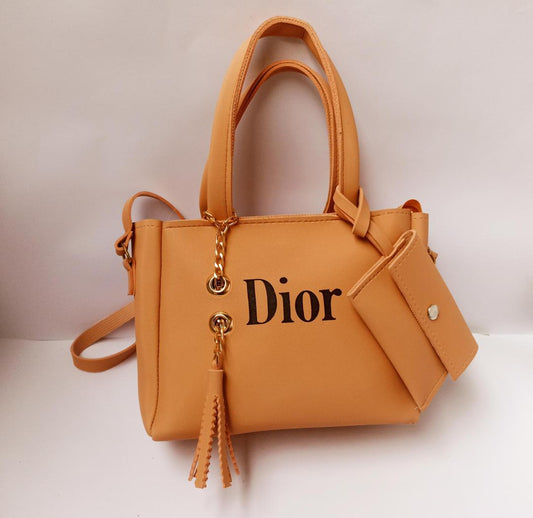 Women's PU leather  printed hand beg stylish girls hand beg