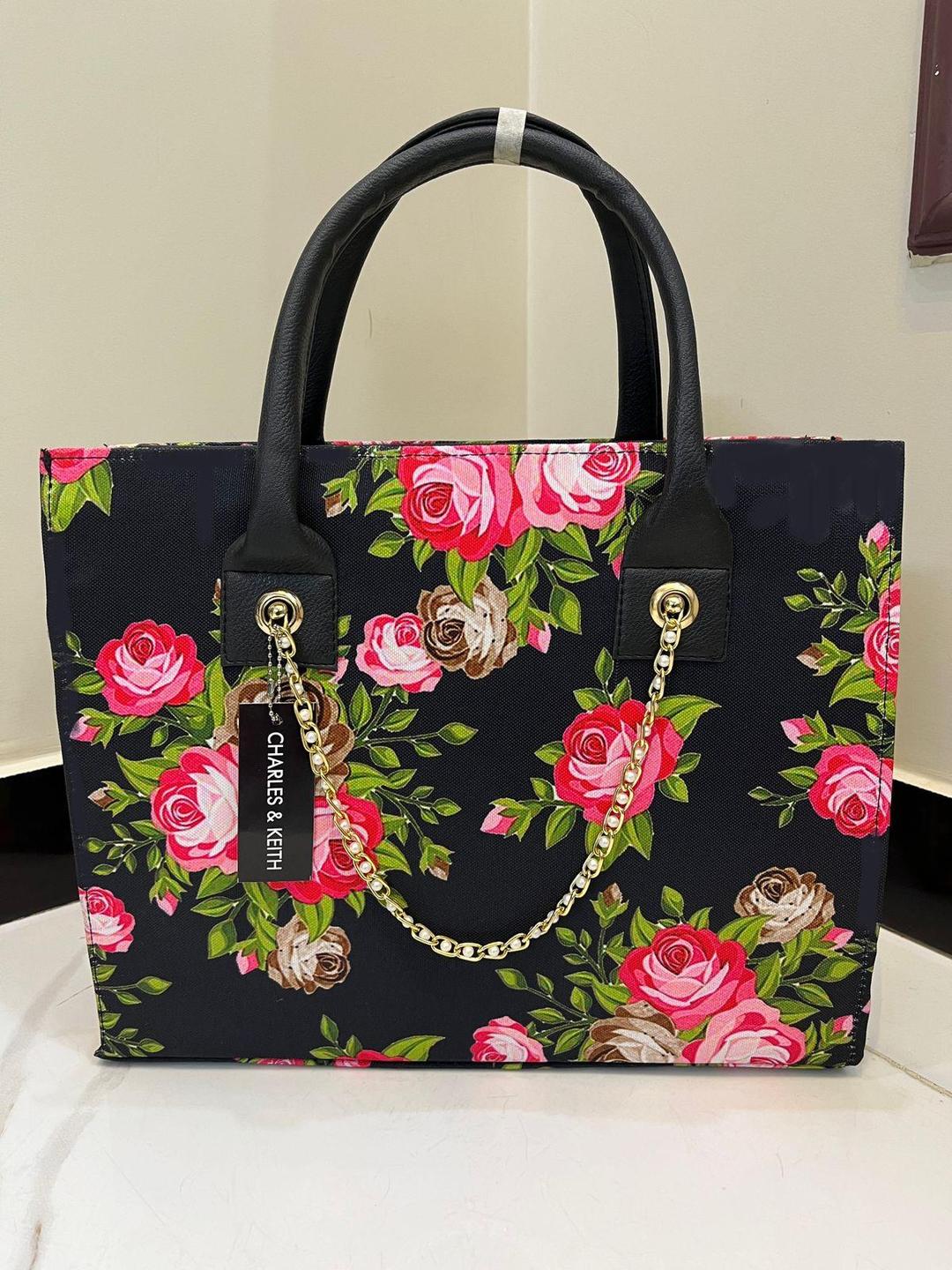Girls stylish printed tote hand beg