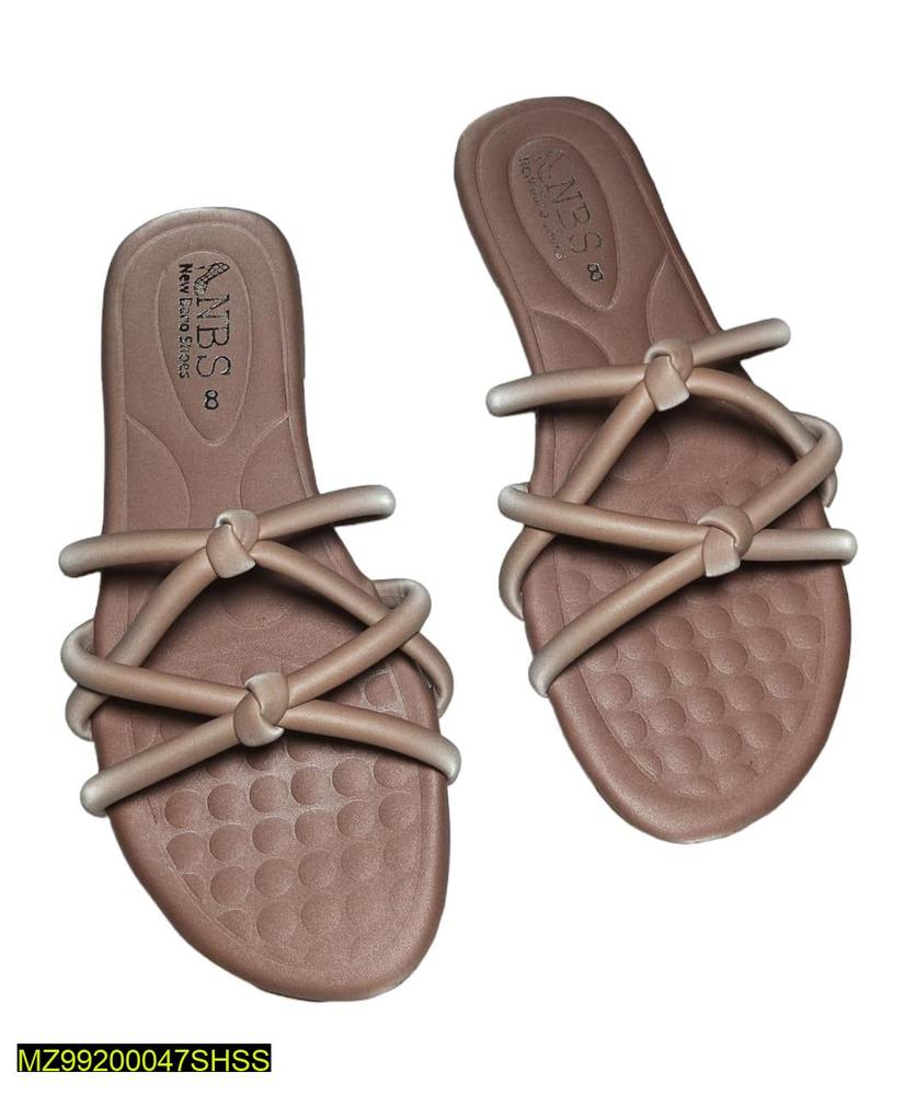 Stylish women's casual pvc flats 1 pair Available in a Multi size
