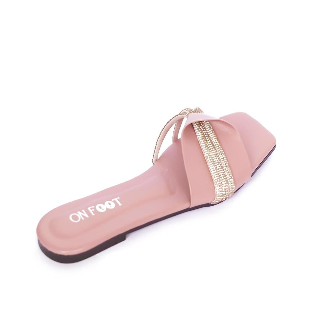 Women's Rexine fancy flats for girls