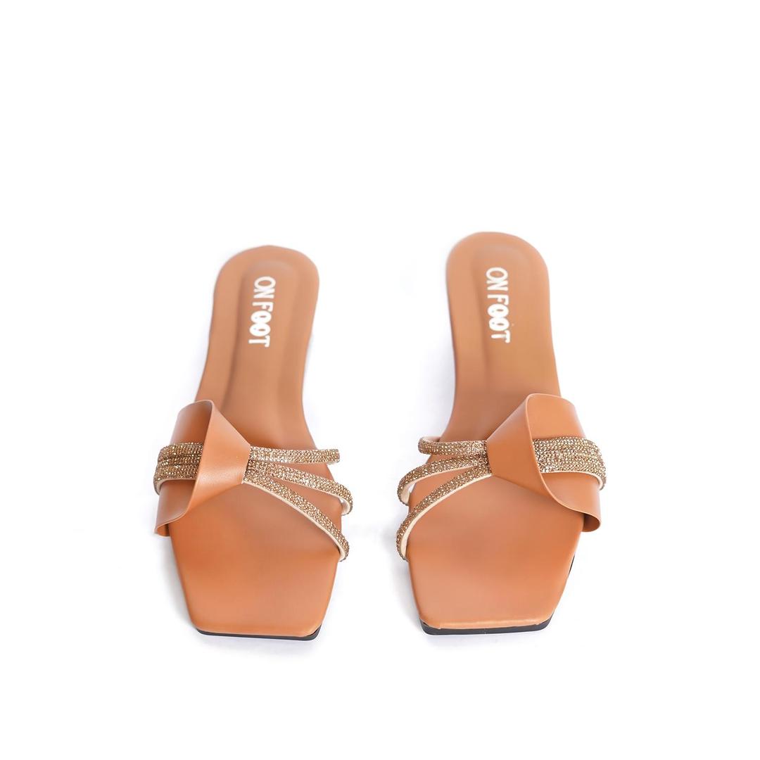 Women's Rexine fancy flats for girls