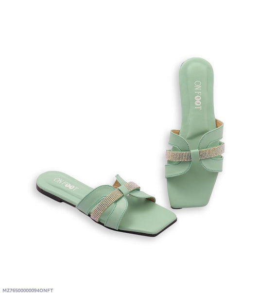 Women's Rexine fancy flats